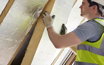 Handcross loft insulation